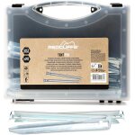 Lot de 20 piquets de tente de camping robustes et r�sistants a la corrosion pour une fixation s�re des ...