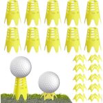 Lot de 20 tees de golf simulateurs, en plastique, pour entranement en extrieur et en intrieur, tapis ...