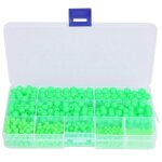 Lot de 2025 820 perles de p�che lumineuses antid�rapantes multi - mod�les, leurres, outils de p�che pour ...
