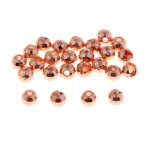 Lot de 25 perles a facettes en tungst�ne, 3mm, pour attacher des mouches, accessoires de p�che