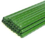 Lot de 25 piquets de jardin 40cm, cage a plantes revêtue de plastique métallique, supports d'escalade ... Lot de 25 piquets de jardin 40cm, cage a plantes revêtue de plastique métallique, supports d'escalade ...