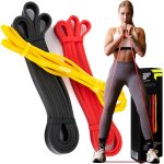 Lot de 3 bandes de r�sistance, id�ales pour le pull - up, la musculation, le yoga, le fitness, le crossfit, ...