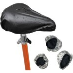 Lot de 3 housses de selle de v�lo etanches le noir xl