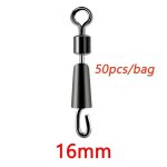 Lot de 30 ou 50 emerillons a roulement a billes pour p�che en oc�an, connecteur rapide pour bateau - ...