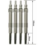 Lot de 4 bougies de pr�chauffage - fiat croma fourgonbreak (194 ) 1. 9 mjtd (194axb1b) 04 / 2006>12 / ...