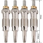 Lot de 4 bougies de pr�chauffage - ford fiesta camionnetteberline bicorps trois ou cinq portes (jv d ...