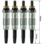 Lot de 4 bougies de pr�chauffage - mercedes - benz classe g (w460) 250 gd (460, 3) 12 / 1988>08 / 1992 ...