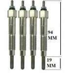 Lot de 4 bougies de pr�chauffage - nissan primera traveller (wp11) 2. 0 td 04 / 1998>12 / 2001