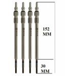 Lot de 4 bougies de pr�chauffage - opel astra h fourgonbreak (l70) 1. 9 cdti (l70) 09 / 2004>10 / 2010 ...