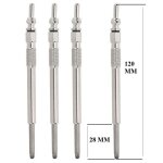 Lot de 4 bougies de prchauffage - opel corsa d camionnetteberline bicorps trois ou cinq portes (s0 1. ...