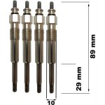 Lot de 4 bougies de pr�chauffage - toyota corolla break ( e11 ) 1. 9 d (wze110 , wze110r) 02 / 2000>10 ...
