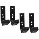 Lot de 4 crochets en j pour squat, accessoires d'attelage, support pour haltères, support pour haltères, ... Lot de 4 crochets en j pour squat, accessoires d'attelage, support pour haltères, support pour haltères, ...