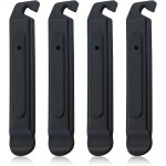 Lot de 4 d�monte - pneus de v�lo, d�monte - pneus de v�lo, en plastique noir, outil de r�paration de ...