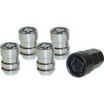 4 ecrous antivol 12x150 l2 32. 5mm coniques cle 17 - 19 - nc1157