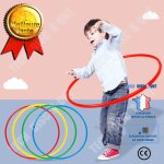 Lot de 4 hula hoop pour enfants poids et taille r�glable jouets de sport d�tachables cercle de gymnastique ...