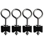 Lot de 4 outils de stabilit pour trampoline pour enfants, vis pour filet de trampoline, vis pour trampoline, ...