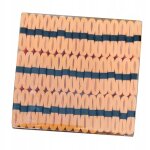 Lot de 48 grips de raquette de tennis pour badminton, squash, pickleball, orange