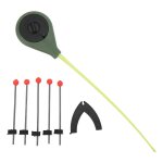 Lot de 5 embouts de canne a p�che sur glace portables pour l'hiver, pour mat�riel de p�che en plein air, ...