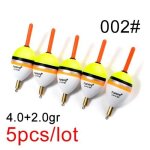 Lot de 5 flotteurs de sapin peche en mer flotteur peche peche accessoire float tube bouchon pechebarguzinsky, ...
