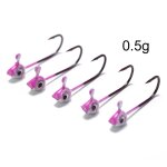 Lot de 5 mini hameons de pche, convertisseur de gaz, tte de gabarit, simulation d'appt, crochet barbel, ...