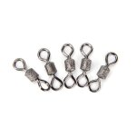 Lot de 50 pivots de pêche, connecteur de moletage, roulement a billes, avec mousqueton de sécurité, anneaux ... Lot de 50 pivots de pêche, connecteur de moletage, roulement a billes, avec mousqueton de sécurité, anneaux ...