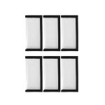Lot de 6 enveloppes de leurre de pche, housses de leurre pvc transparent pour garder pche toute scurit ...
