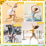 Lot de 6 paires de chaussettes de tennis pour homme et femme 39 - 42 - chaussettes de sport blanches ...