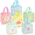 Lot de 6 sacs de chasse aux ?ufs de pâques avec poignées , sacs de friandises de pâques , sacs de pâques ... Lot de 6 sacs de chasse aux ?ufs de pâques avec poignées , sacs de friandises de pâques , sacs de pâques ...