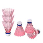 Lot de 6 volants de badminton pratiques en nylon et plastique, fournitures de sport, accessoires d'exercice ...