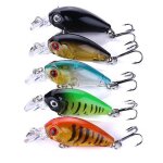 Lot de 8 appts durs artificiels pour la pche, mini leurre pour attraper des poissons, matriel pour ...