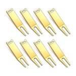 Lot de 8 outils de relève - pitch de golf portables, fourches a relève - pitch, accessoires de golf Lot de 8 outils de relève - pitch de golf portables, fourches a relève - pitch, accessoires de golf