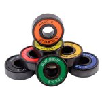 Lot de 8 pices abec 9, roulements en ligne rsistants a l'usure, accessoires de skateboard