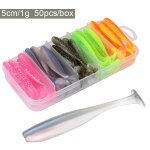 Lot d'app�ts artificiels souples pour la p�che en eau douce, pack de leurres pour attraper des poissons ...