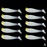 Lot d'app�ts artificiels souples en pvc pour la p�che en mer, leurre pour attraper des poissons, swimbait, ...