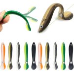Lot d'app�ts artificiels souples en silicone, leurre wobbler pour la p�che au bar / brochet, crankbait, ...