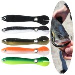 Lot d'appâts artificiels souples en silicone pour la pêche, set de leurres pour attraper des poissons ... Lot d'appâts artificiels souples en silicone pour la pêche, set de leurres pour attraper des poissons ...