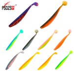 Lot d'app�ts artificiels souples en silicone pour la p�che, set de leurres pour attraper des poissons, ...