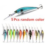 Lot d'appâts durs a articulations multiples pour la pêche en eau douce et salée, pack de leurres pour ... Lot d'appâts durs a articulations multiples pour la pêche en eau douce et salée, pack de leurres pour ...