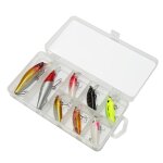 Lot d'appts durs artificiels pour la pche, pack de leurres pour attraper des poissons, matriel pour ...
