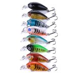 Lot d'app�ts durs pour la p�che, pack de leurres pour attraper des poissons tels que les m�n�s, les bars, ...