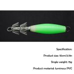 Lot d'app�ts lumineux pour la p�che, leurre pour attraper des poissons, mat�riel pour p�cher des calamars, ...