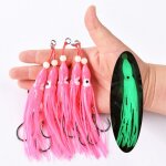 Lot d'appts souples en gel de silicium pour la pche, pack de leurres pour attraper des poissons, matriel ...