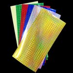 Lot d'autocollants lumineux pour la p�che en mer, 12 pi�ces, couleurs mixtes 20x10cm, laser, ecailles ...