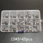 Lot canne a pche en roche anneau de guidage oeil de guidage canne a pche tlescopique bricolage kit ...