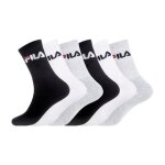 Lot chaussettes tennis fila : 6 / noir / 43 - 46