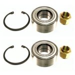 Lot de deux roulements de roues avants - citroen xsara 1. 6i 04 / 1997 - 03 / 2005