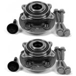 Lot de deux roulements de roues avant avec moyeu - volvo v70 2. 4 t 11 / 1999 - 08 / 2007