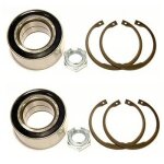 Lot de deux roulements de roues avants - volkswagen golf iii cabriolet 2. 0 07 / 1993 - 05 / 1998