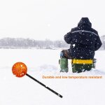 Louche de pêche sur glace légère, grands trous, alliage d'aluminium abs résistant a l'usure, passoire ... Louche de pêche sur glace légère, grands trous, alliage d'aluminium abs résistant a l'usure, passoire ...