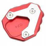 Loupe en alliage de bquille de moto